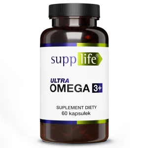 Supplife - ULTRA Omega 3+ - 60 kapsułek Supplife - ULTRA Omega 3+ - 60 kapsułek
